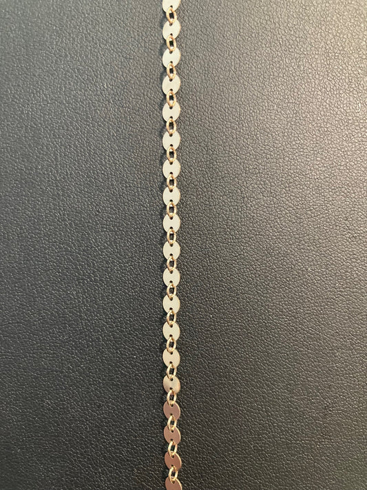 B8-14KGF Sequin Disc Chain 4mm